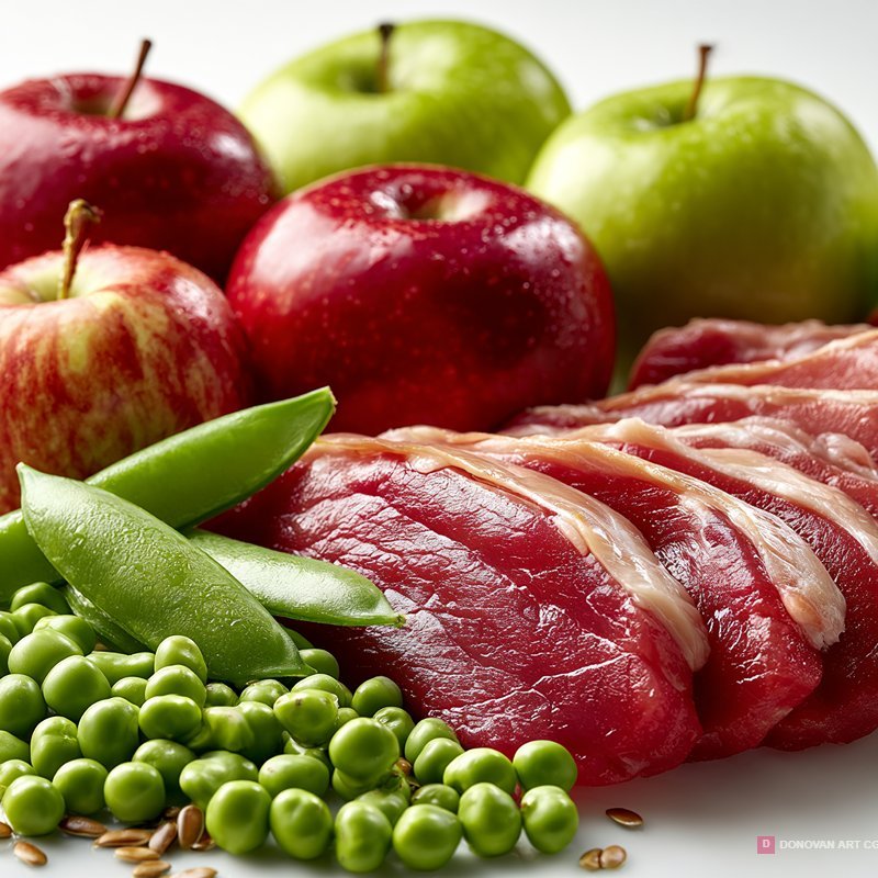 Ultra-Realistic Raw Ingredients for Gourmet Cooking