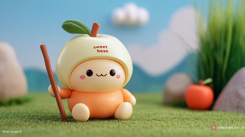 ตุ๊กตาน่ารักรูปผลไม้หวาน
