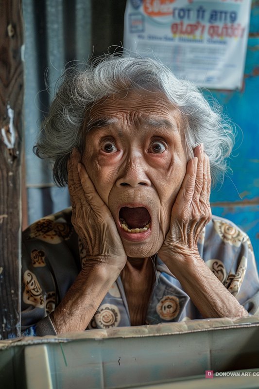 คุณยายตกใจในบ้านเก่า