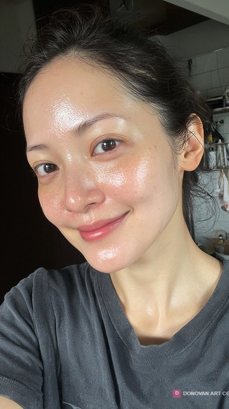 ผิวหน้าสุขภาพดีและเปล่งปลั่ง