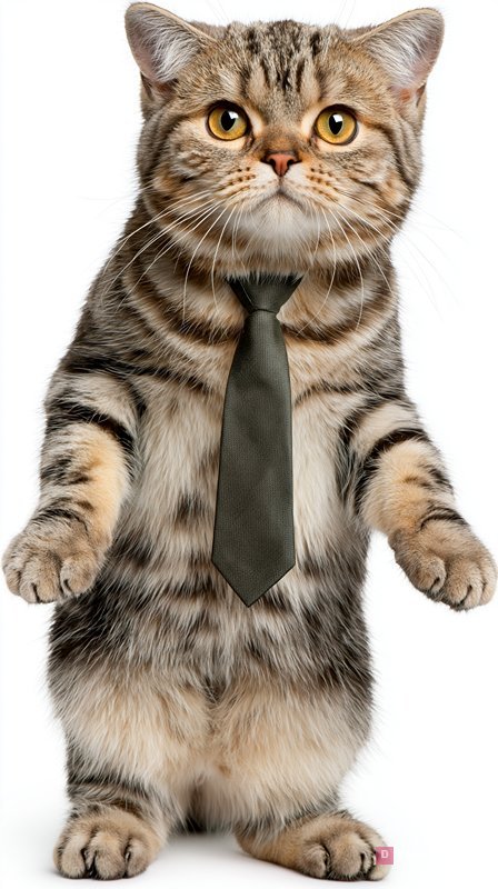 แมวใส่เนคไทน่ารัก