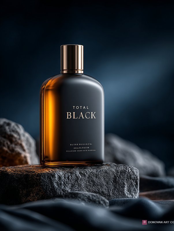 น้ำหอม Total Black ขวดหรูหรา