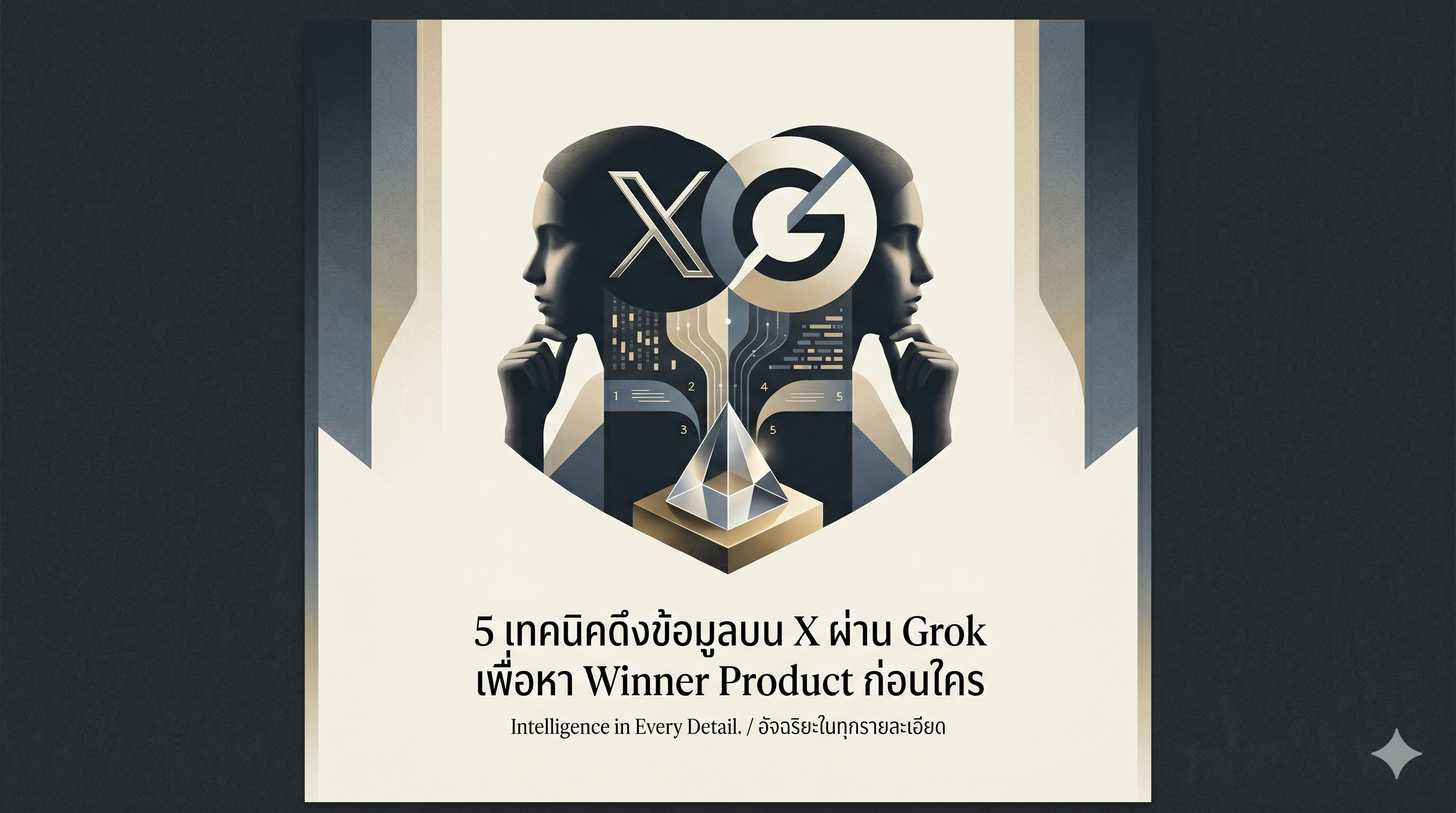 ส่องเทรนด์ก่อนใคร! 5 เทคนิคใช้ Grok ขุดหา Winner Product บน X